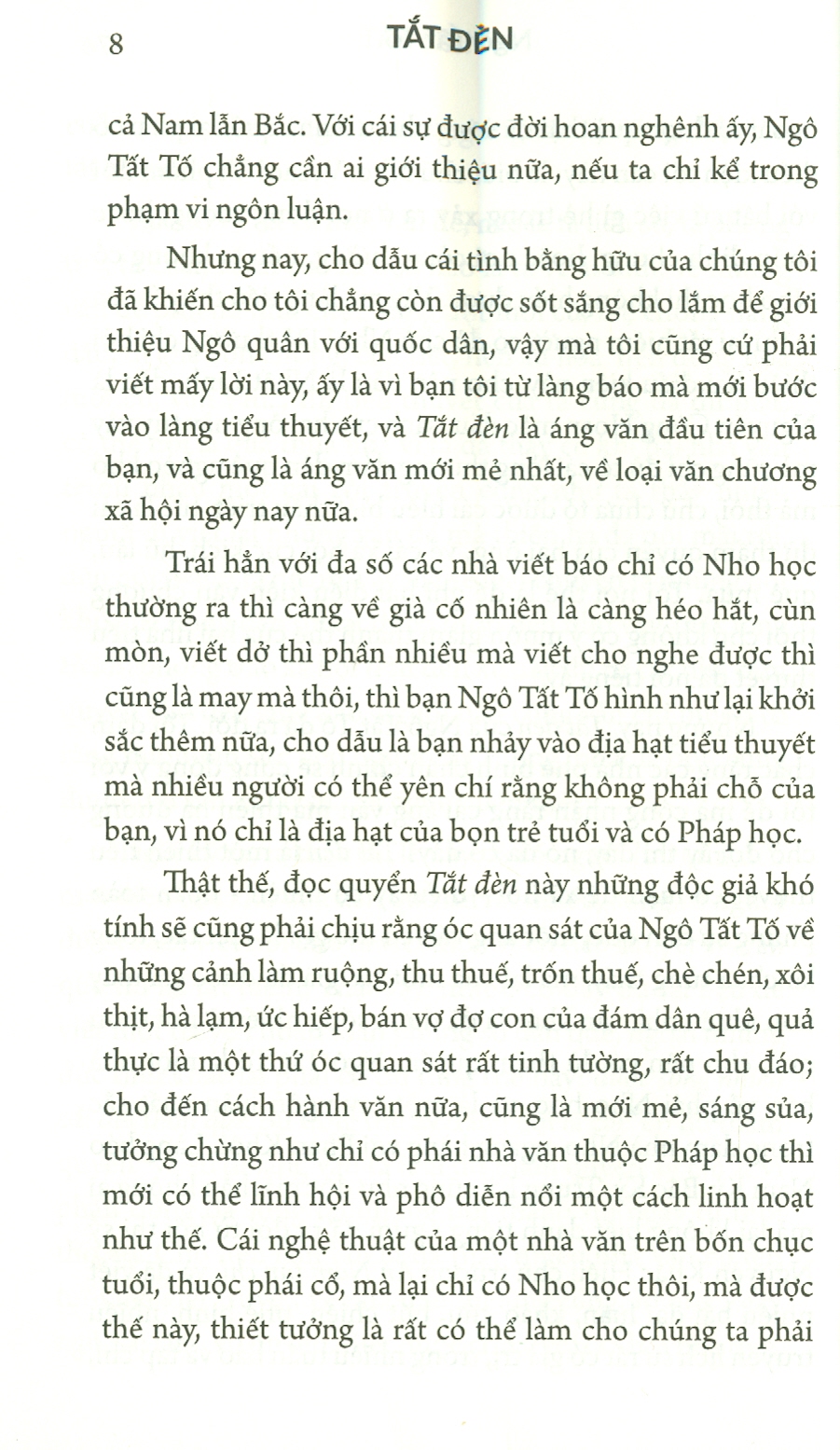 Danh Tác Việt Nam - Tắt Đèn (Tái bản 2022)