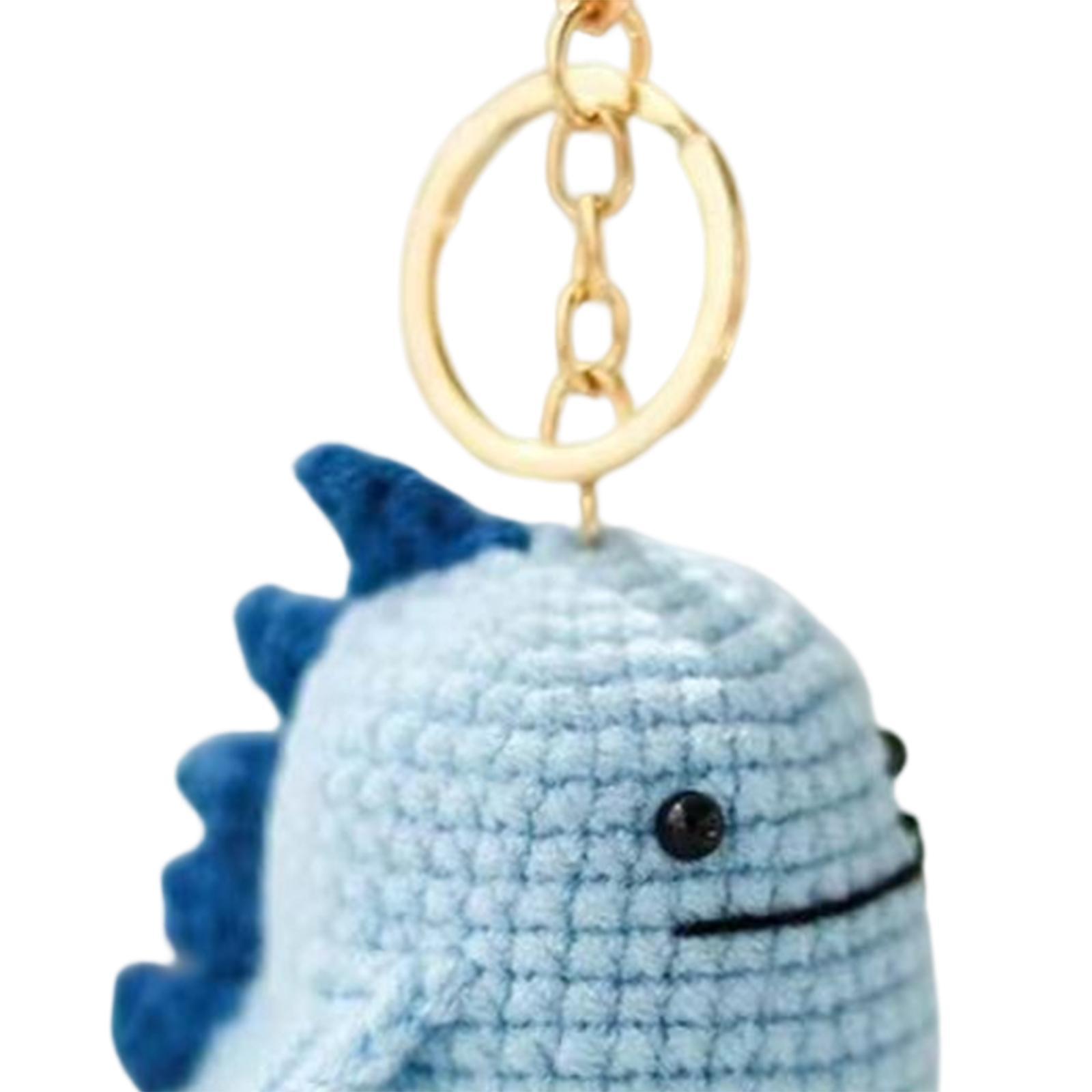 Handmade Crochet Doll kit Dinosaur Needlework Birthday Gift Make Your Own Handmade Doll Crochet Kit for Beginner Crafts