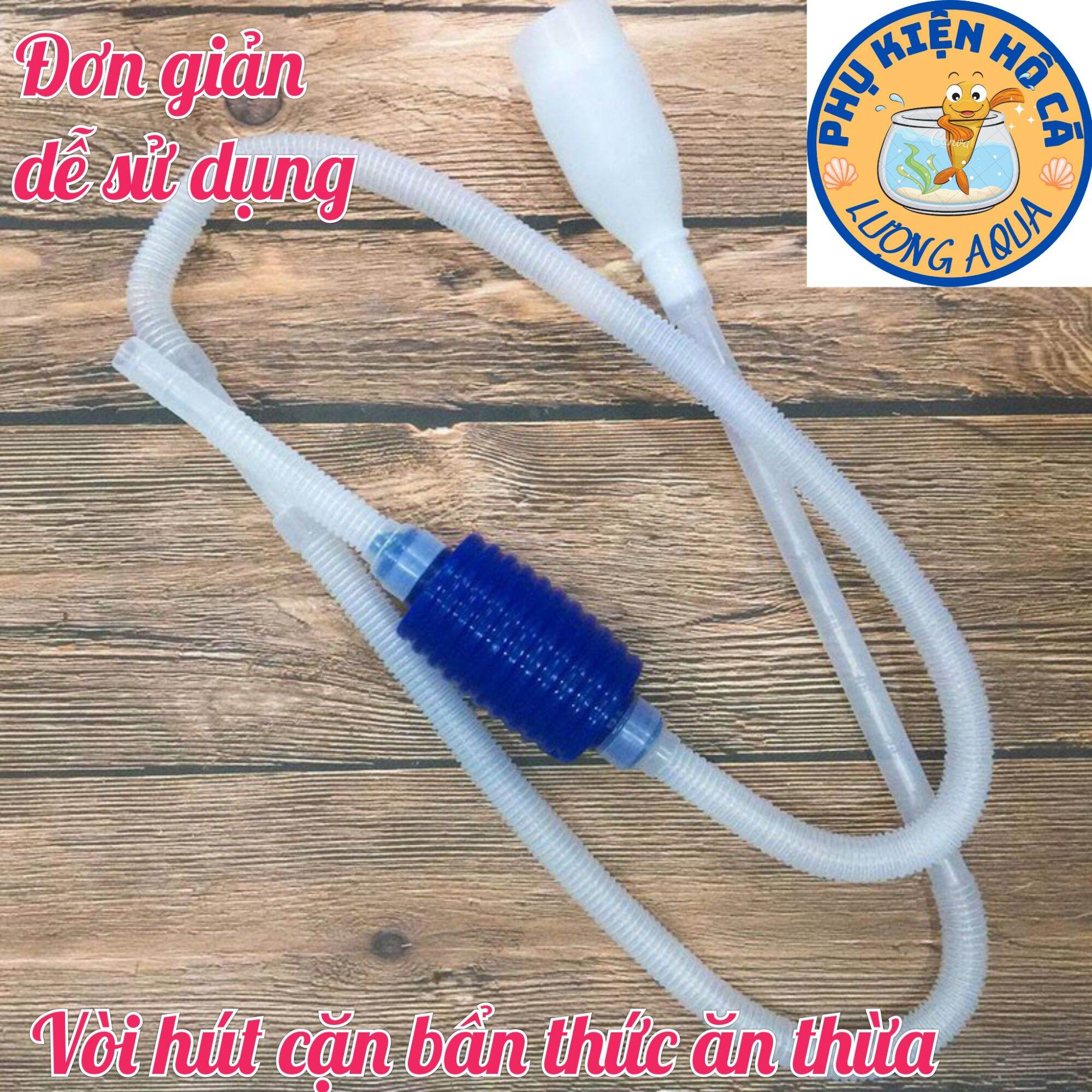 Dụng cụ hút phân cặn, Thay nước hồ cá-vệ sinh bể cá-ống hút nước đa năng, phụ kiện hồ cá cảnh thủy sinh hòn non bộ