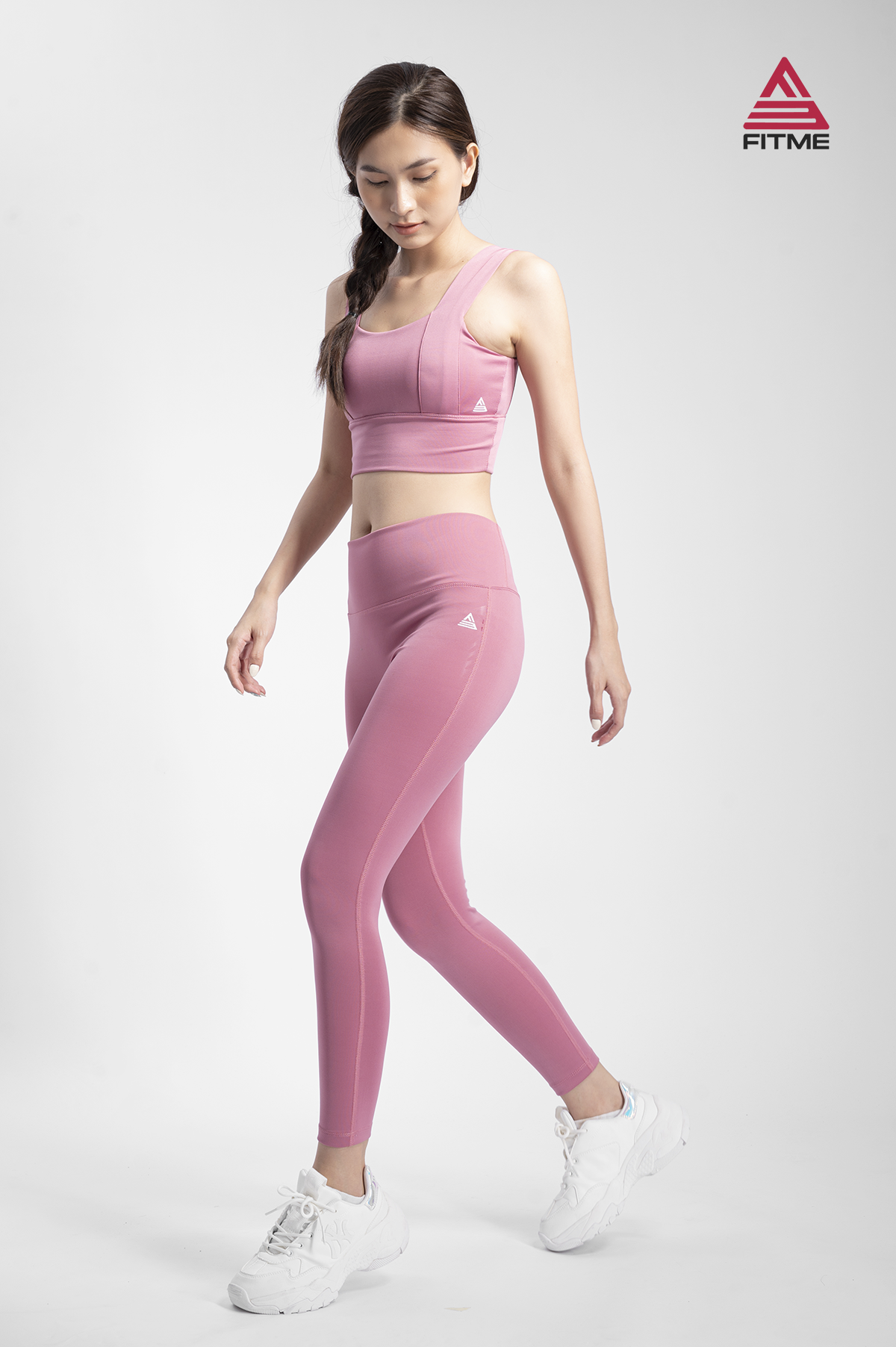 Quần legging nữ Fitme Zeta nâng mông cao cấp chất liệu dày dặn cạp cao chuyên tập gym và tập yoga