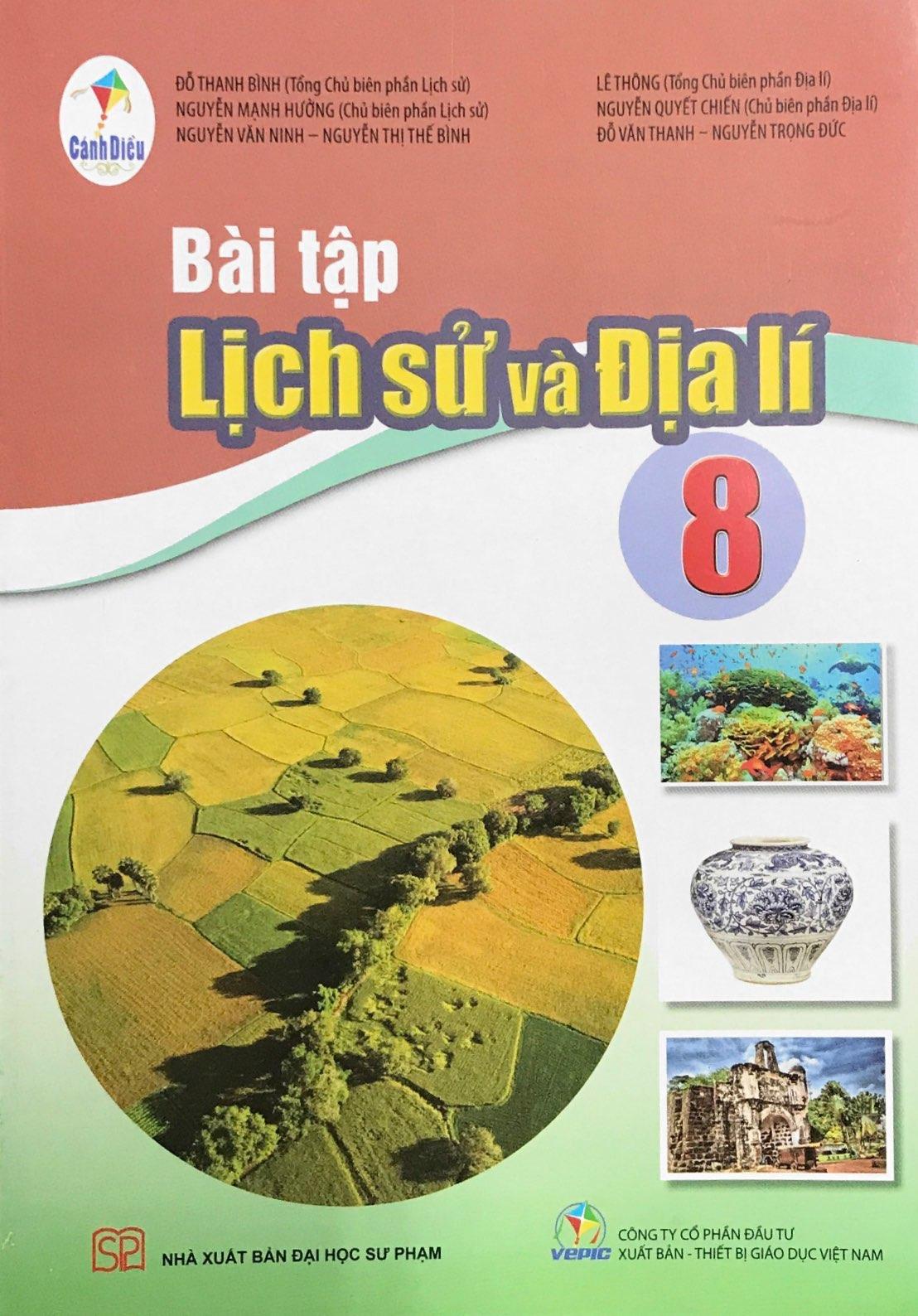 Bài Tập Lịch Sử Và Địa Lí 8 (Cánh Diều) (2023)