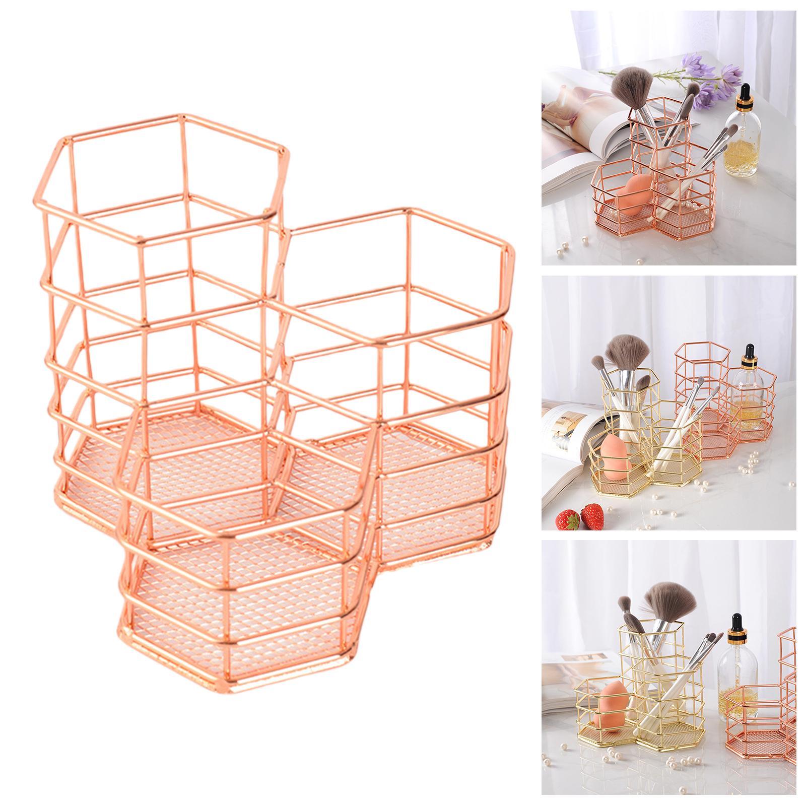 2PCS Storage Box Display Compartments Supplies for Stationery Makeup Brush