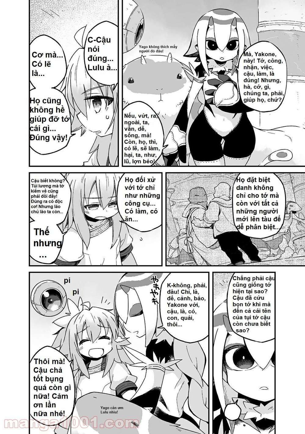 ngay cả khi hậu tận thế, thật hạnh phúc vẫn còn được sống... chapter 16 8