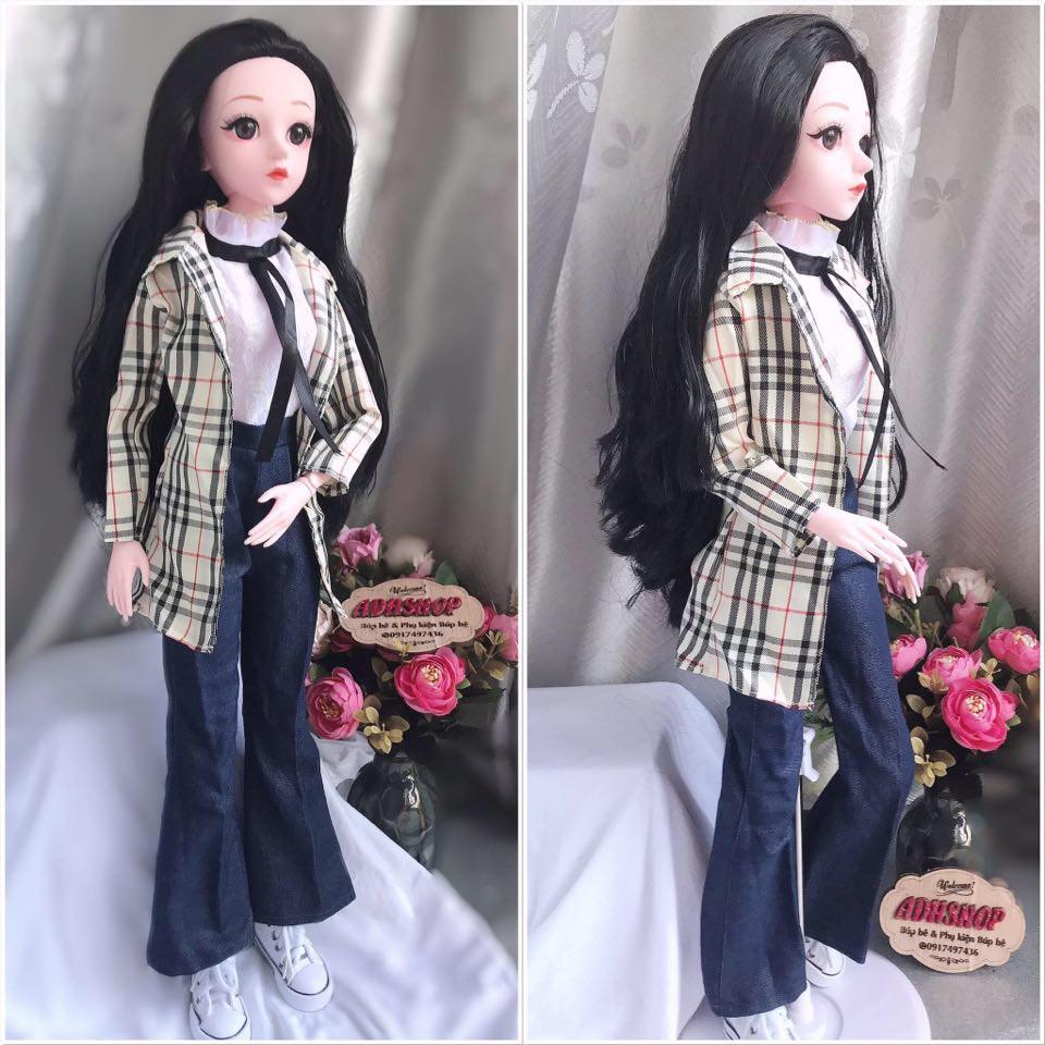 Set đồ thời trang thu đông cho Búp bê Doris dòng 60cm Adhshop