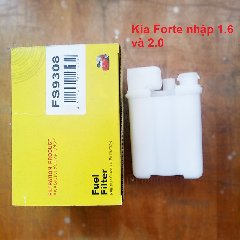 Lọc xăng cho xe Kia Forte nhập 1.6 và 2.0  2008, 2009, 2010, 2011, 2012, 2013 mã phụ tùng 31910-2H000 mã FS9308