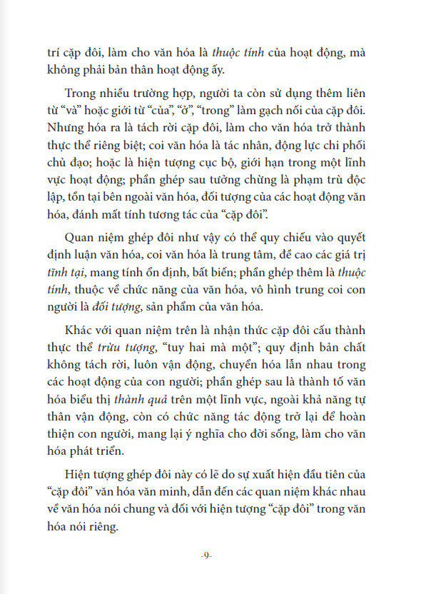 Văn Hóa Đô Thị