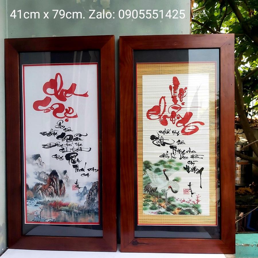 Thư pháp VỢ CHỒNG. Quà cưới, tết, sinh nhật, 8/3, 20/10