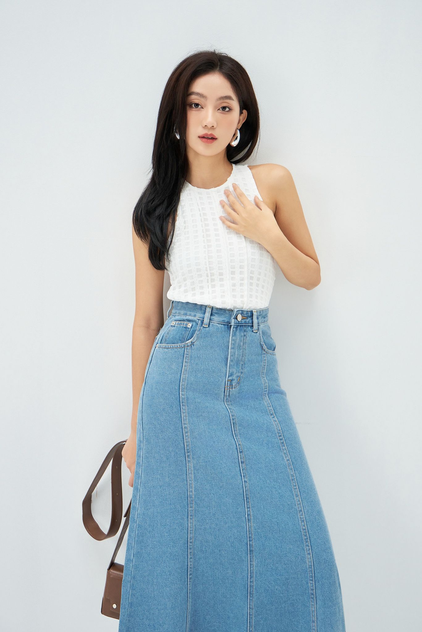 OLV - Chân váy Norie Denim Skirt