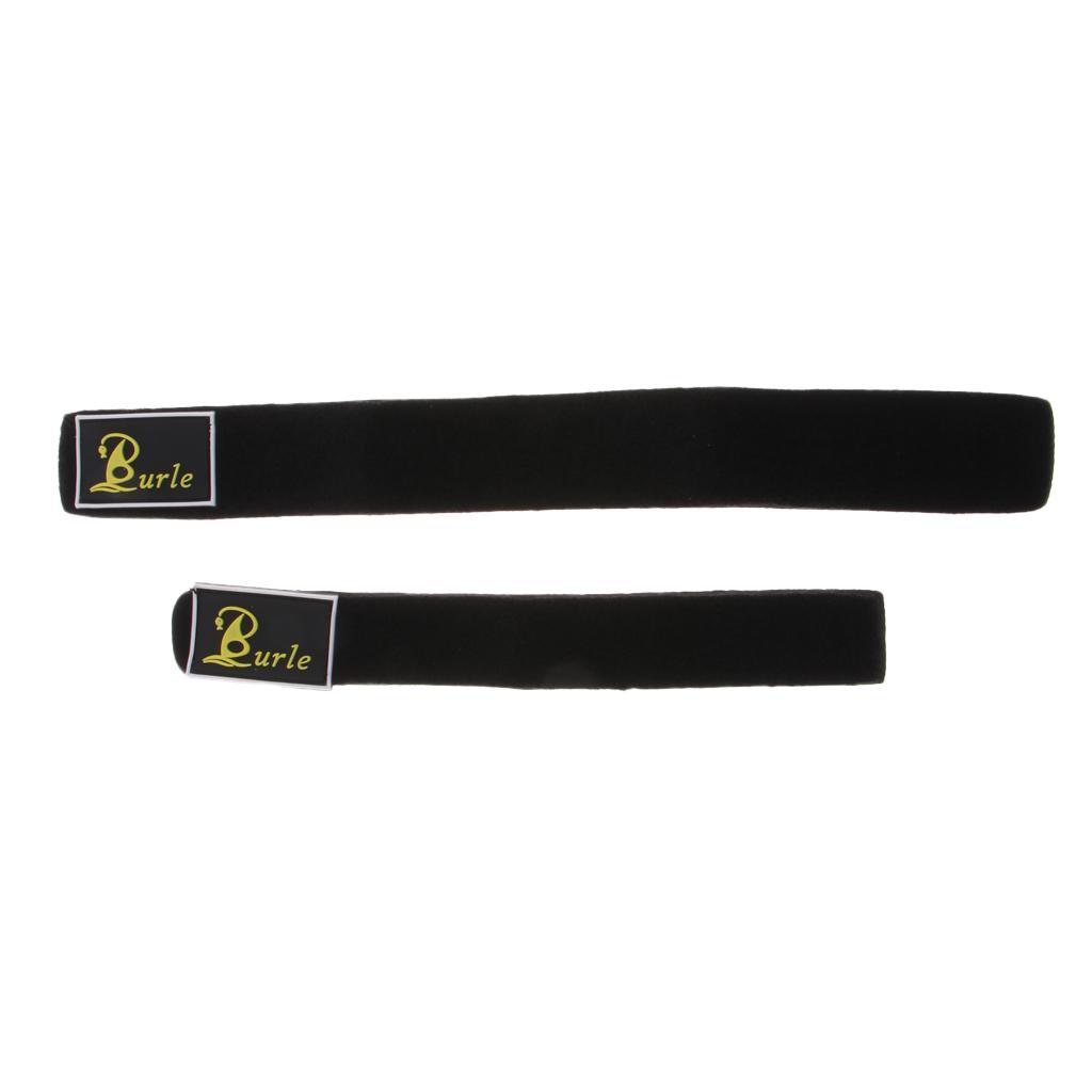 2pcs Fishing Rod Tie Fishing Tackle Rod Strap Belt Wrapping Band Pole Holder