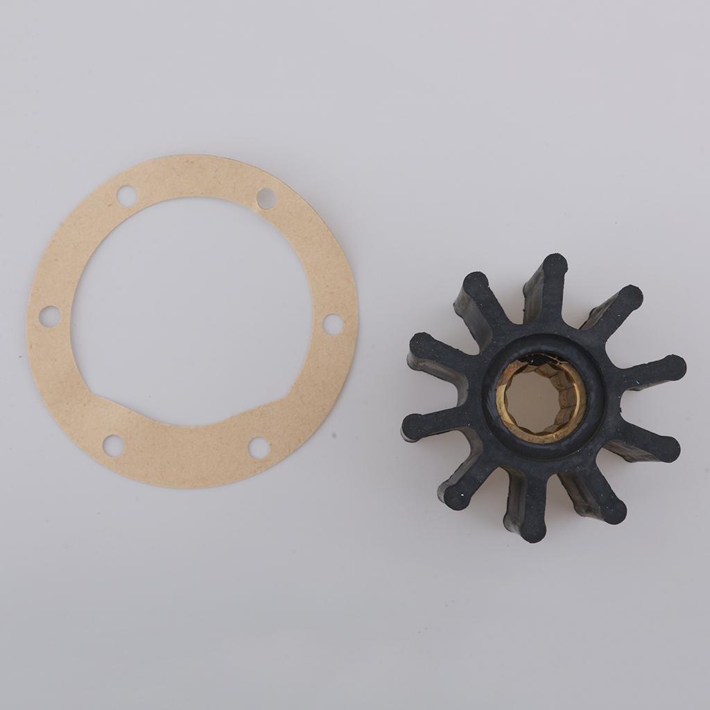 Marine Rubber Water Pump Impeller Repair Kit for Jabsco Replaces# 17937-0001