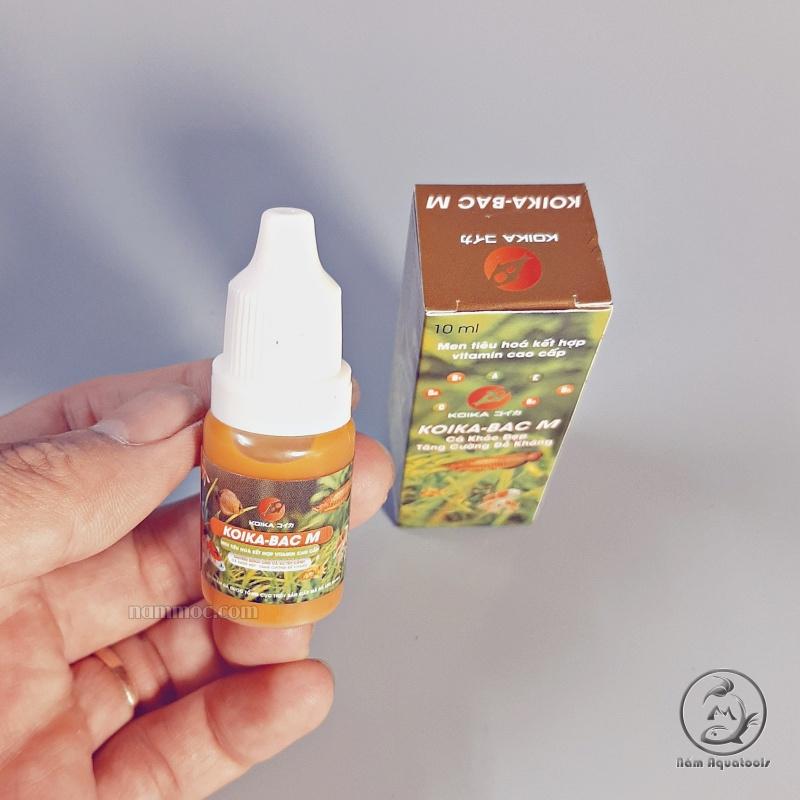 Koika BAC M | Vi sinh đường ruột kết hợp vitamin cao cấp cho cá tép cảnh