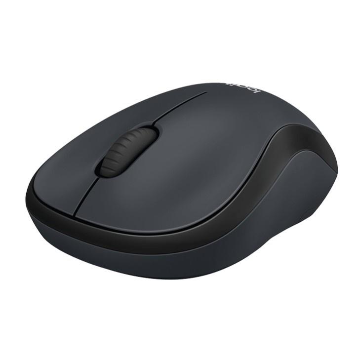 Chuột Wireless Logitech M221 Silent Plus - Đen Hàng chính hãng