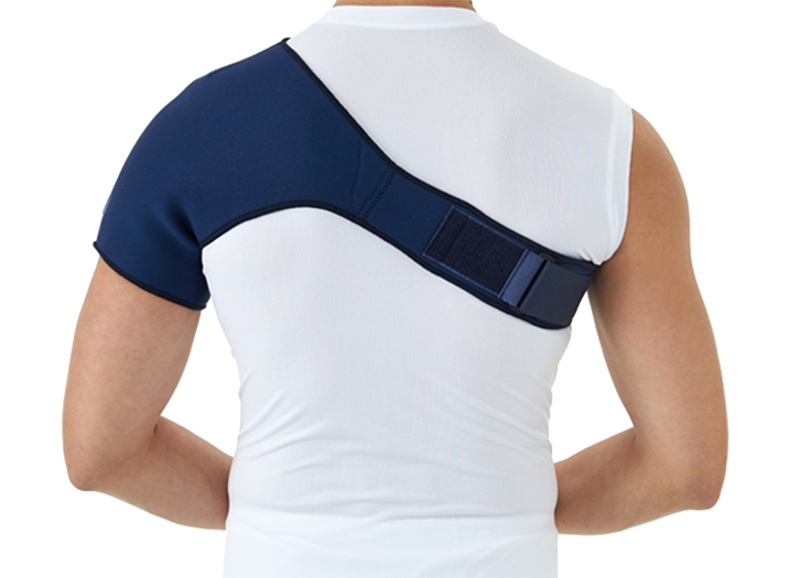 Đai hỗ trợ vai đàn hồi Dr.Med DR-128 trật khớp đòn, bong gân, viêm khớp - nhập khẩu Hàn Quốc