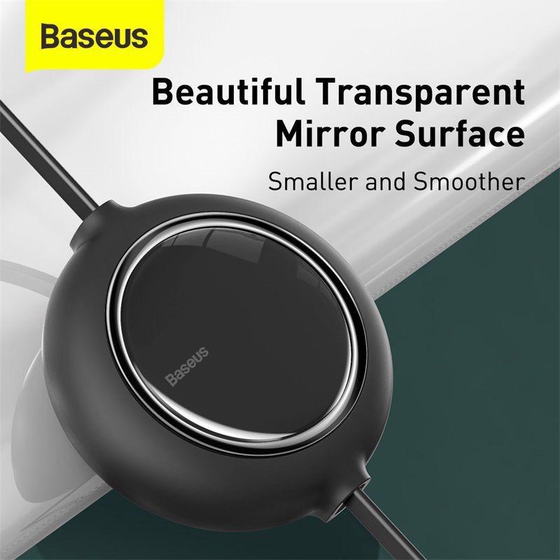 Cáp sạc dây rút 3 đầu thế hệ mới Baseus Bright Mirror LV922-hàng chính hãng.