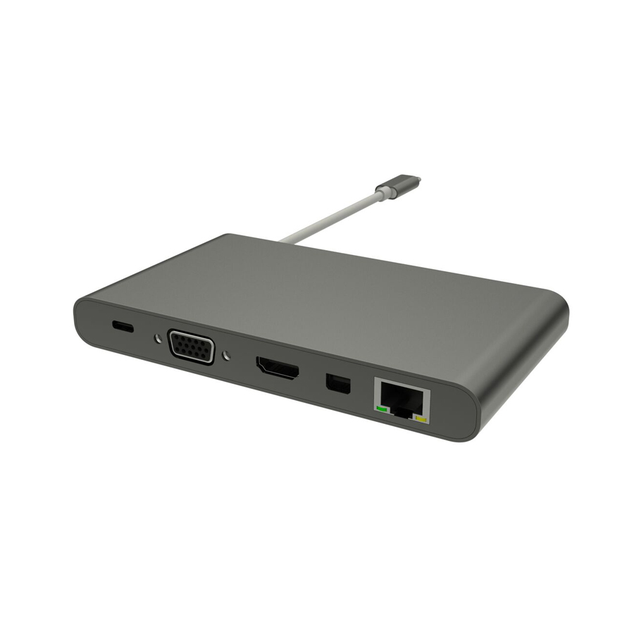Bộ Chuyển Đổi Hyperdrive Ultimate USB-C Hub For MacBook Pro 2016/2017 – Hàng Nhập Khẩu