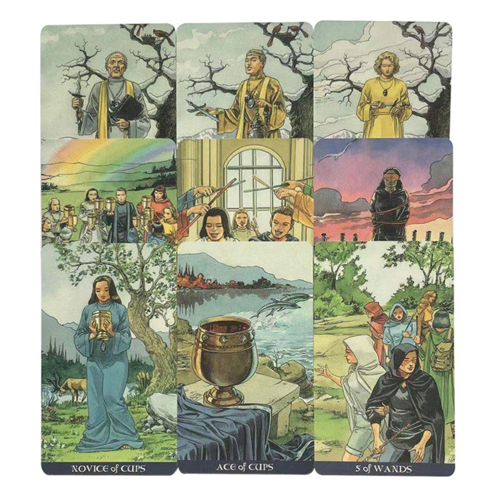 Bài Tarot Pagan Tarot Tặng Đá Thanh Tẩy