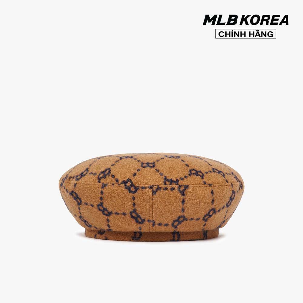 MLB - Nón beret thời trang Dia Monogram Wool 3ACB