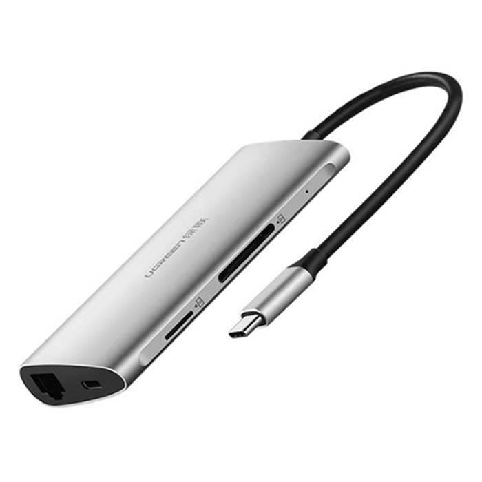 Cáp USB-C Chuyển Đổi 8 Trong 1 Ugreen (50516) - Hàng chính hãng