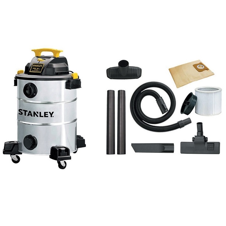 Máy hút bụi 3 chức năng Khô/Ướt/Thổi Stanley SL19116 3000W 23 lít - Hàng chính hãng