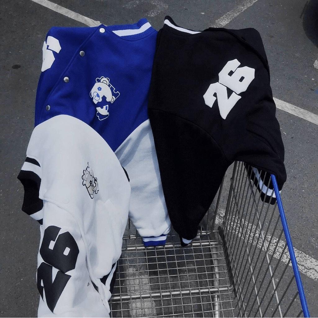 Áo khoác nỉ cardigan nam nữ siêu đẹp