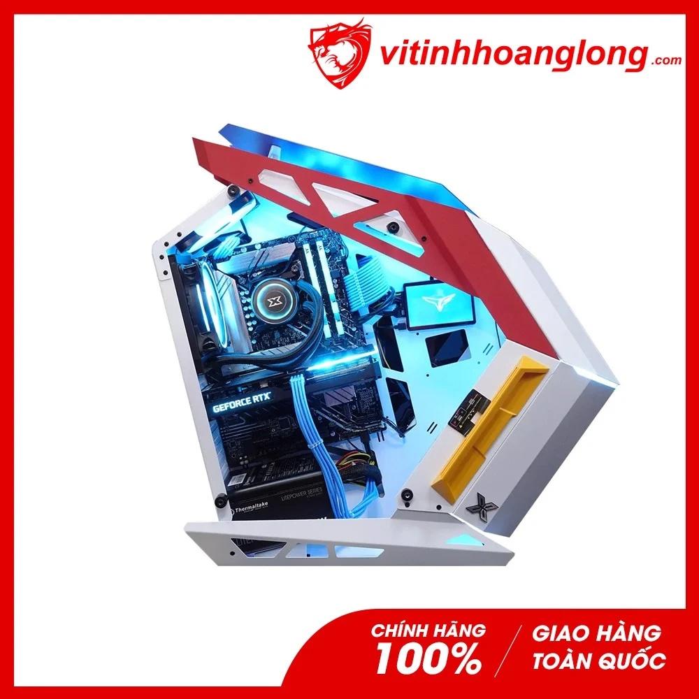 Vỏ Case máy tính Xigmatek Gaming X Battleship Gundam White (EN47635) - Hàng chính hãng