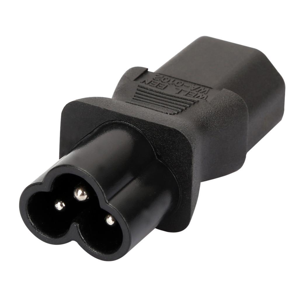 3Pin IEC 320 PDU UPS C13 To Plug Adapter Converter Socket NEW HOT