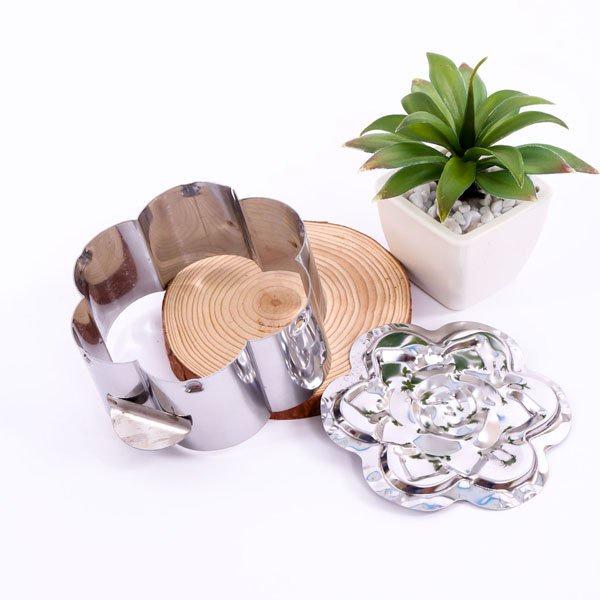 Khuôn xôi INOX hình hoa