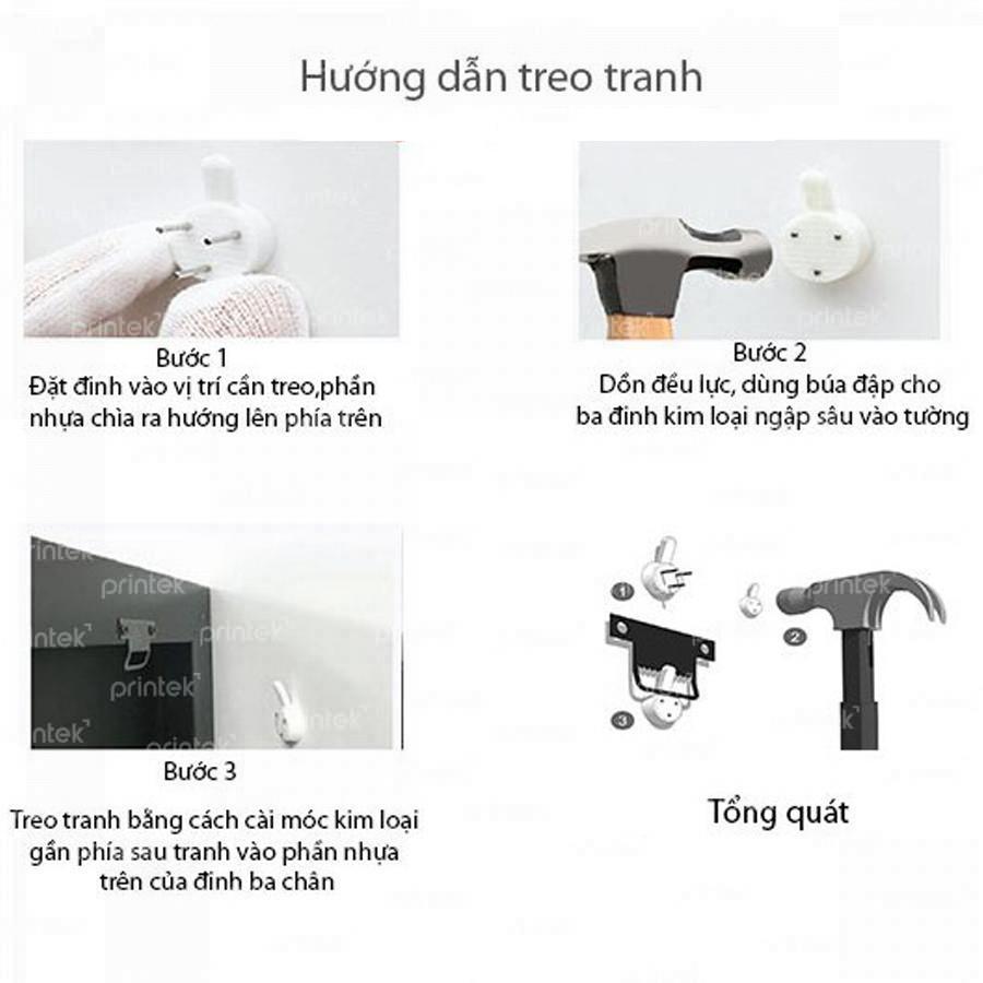 Tranh động lực &quot; Bạn chỉ thất bại khi bạn ngừng cố gắng&quot; trang trí phòng làm việc - SL338