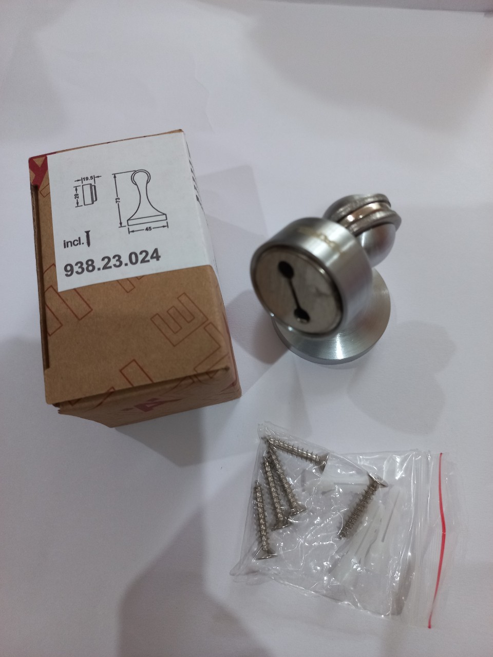 Chặn cửa nam châm Hafele - 938.23.024