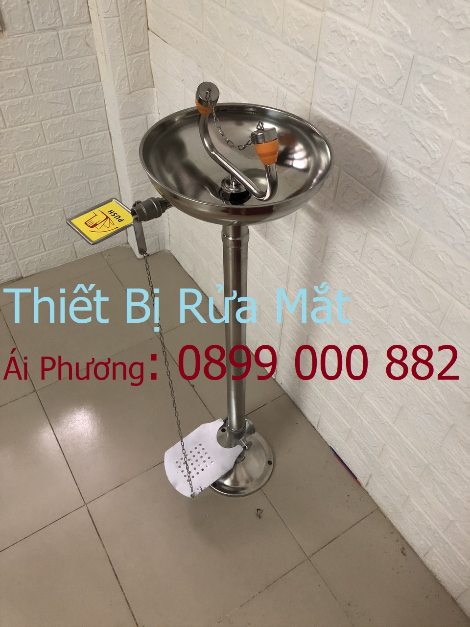 Thiết bị rửa mắt khẩn cấp di động 5 lít