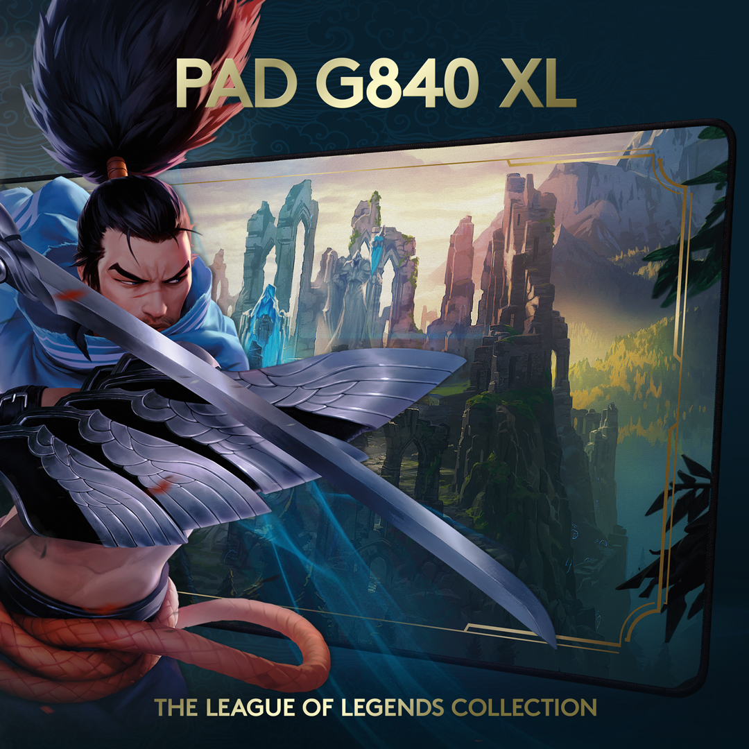 Pad Chuột Logitech G840 XL League of Legends - Hàng Chính Hãng