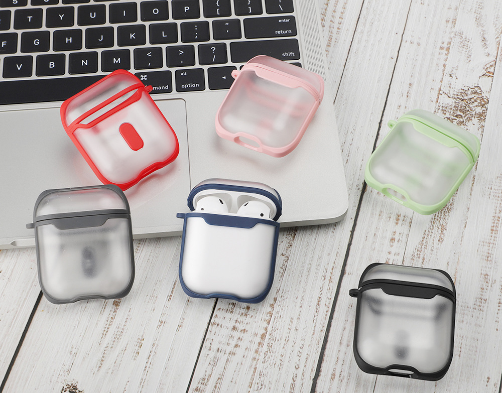 Bao Case PC + TPU Cho Airpods 1/ Airpods 2 - Viền Colour