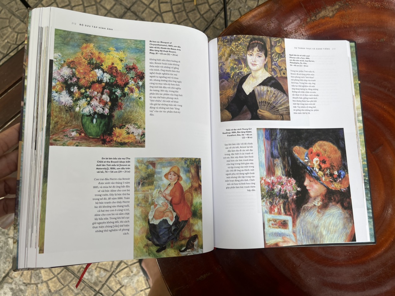 (Bìa cứng in màu toàn bộ) RENOIR: Cuộc đời và tác phẩm qua 500 hình ảnh - Susie Hodge - Hiếu Tân dịch – NXB Dân Trí – Omega plus