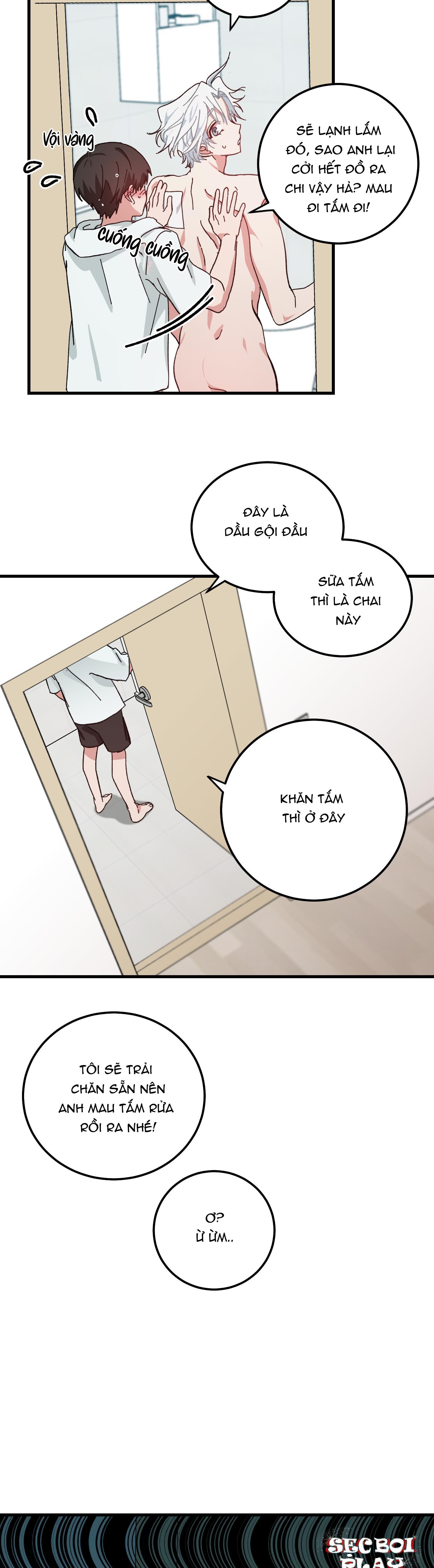 yêu tôi đi, thần hộ mệnh chapter 5 9