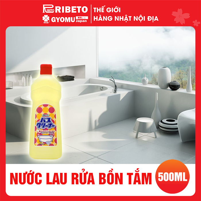 Nước lau rửa bồn tắm KOBE BUSAN 500ml- hàng nội địa Nhật bản