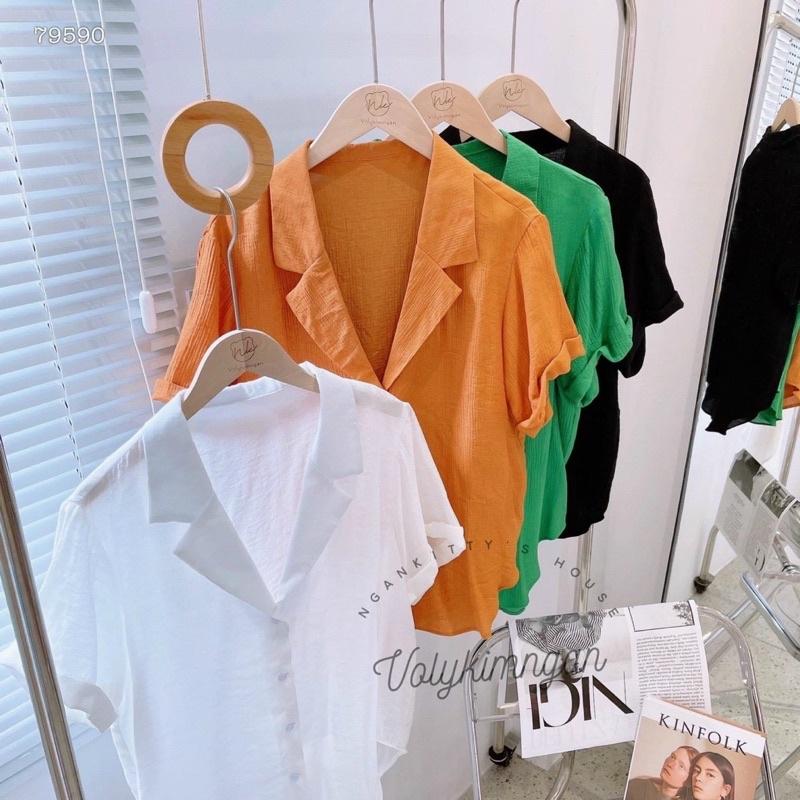 ÁO SƠ MI CỔ VEST