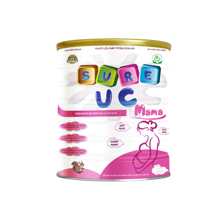 Sữa dinh dưỡng SURE UC – MAMA 900G