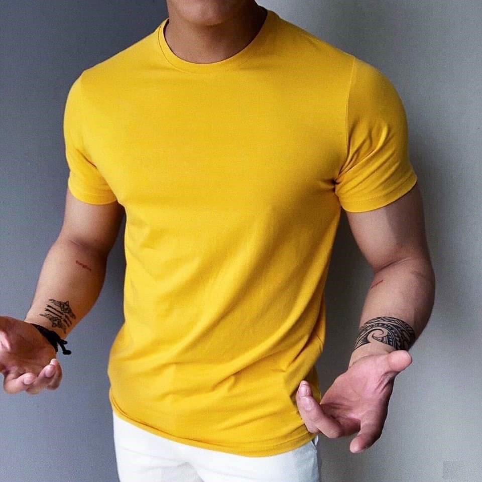 Áo Thun Trơn Cho Nam
