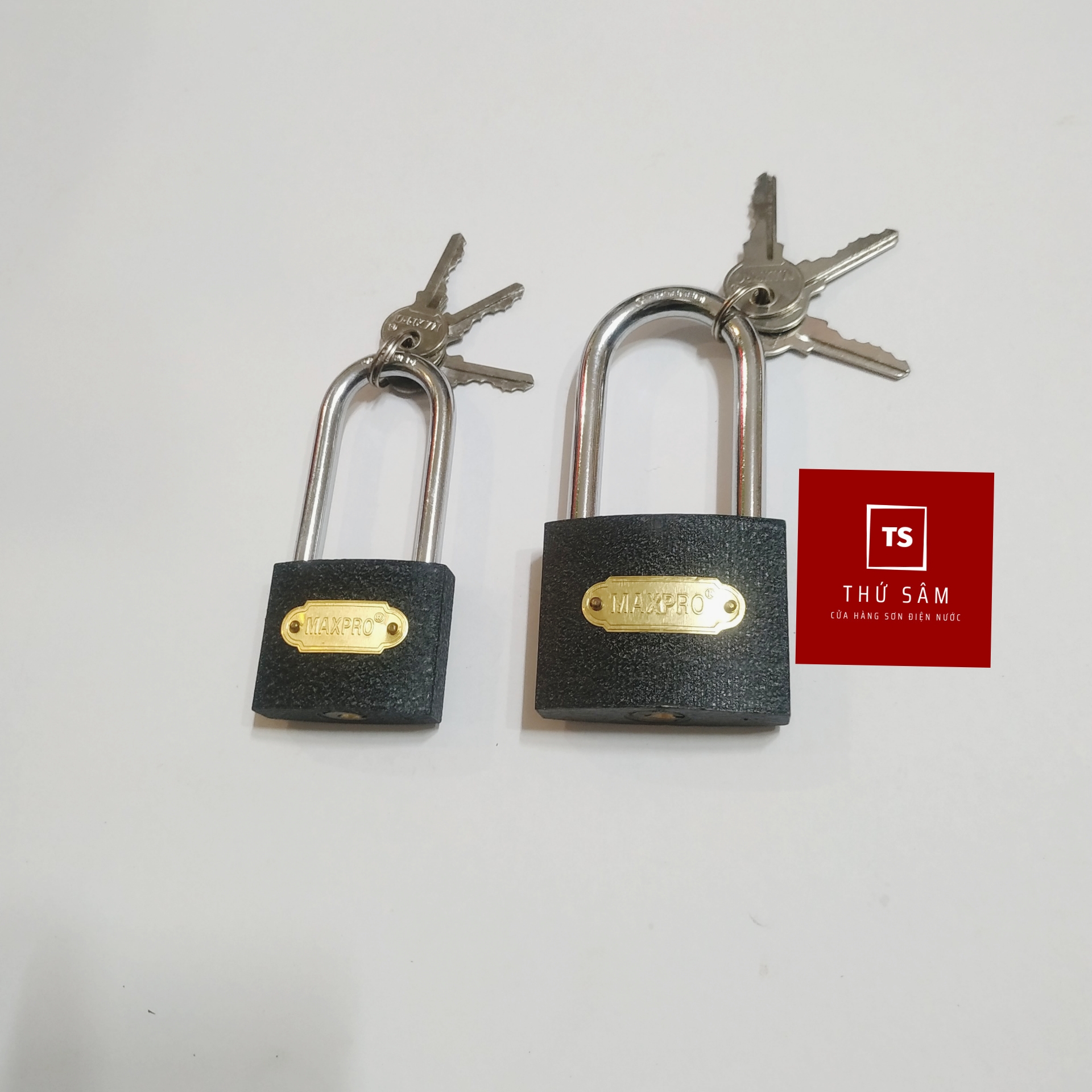 Ổ khóa càng dài Maxpro khóa cổng khóa cửa