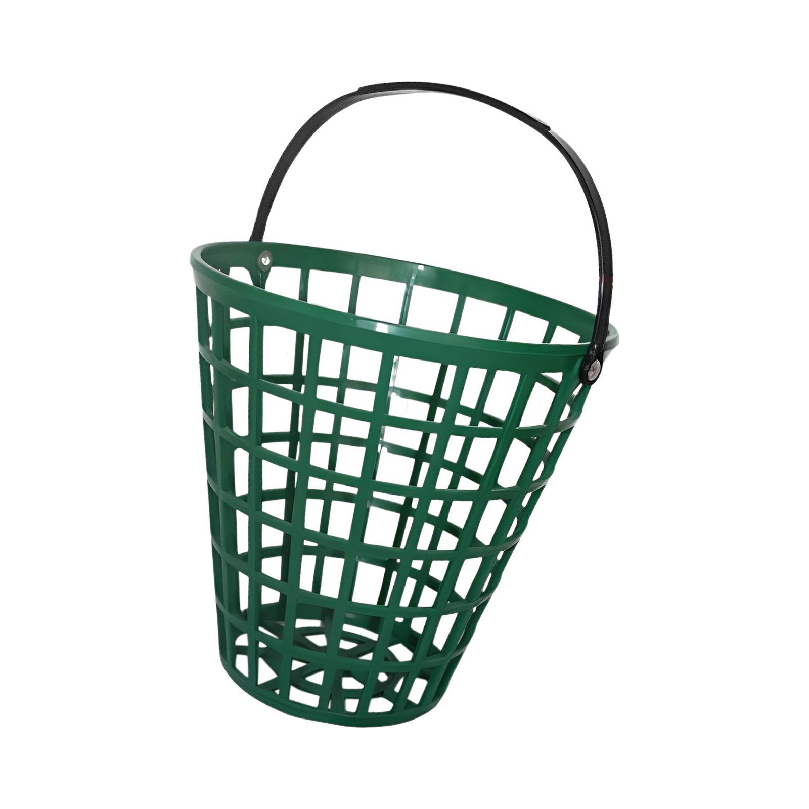 Golf Ball Basket, Golf Range Bucket, Carrier Golf Ball Holder Display, Outside Portable Pingpong Ball Basket, Golf Ball Bucket Storage Organizer