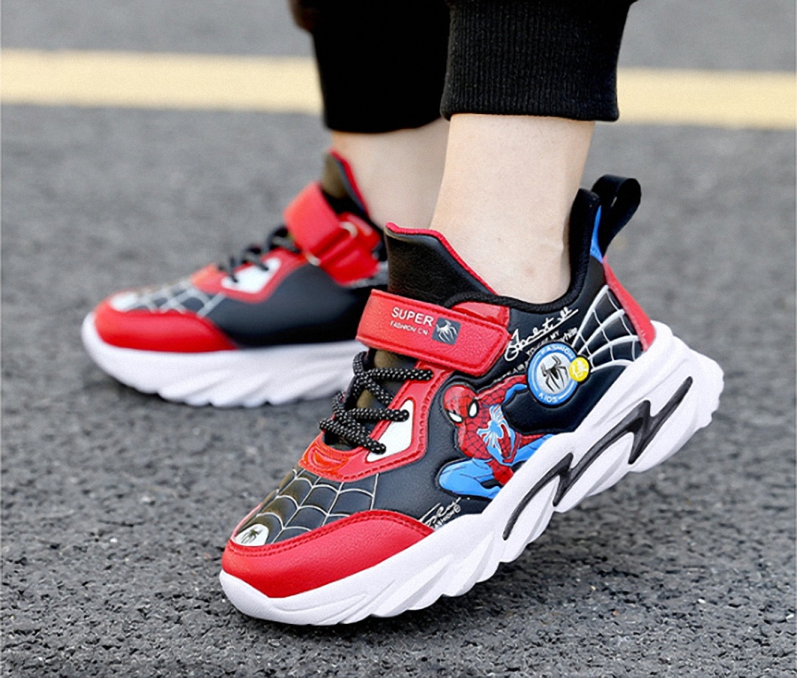 Giày thể thao bé trai siêu nhân người nhện size 26-38 , siêu nhẹ TT234