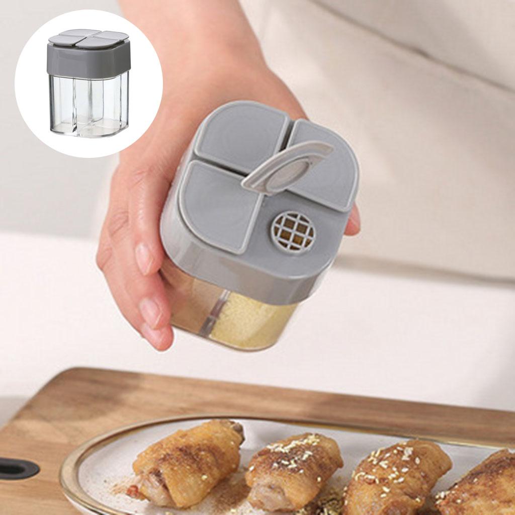 Spice containers Seasoning  Condiment Storage Container for Kitchen White