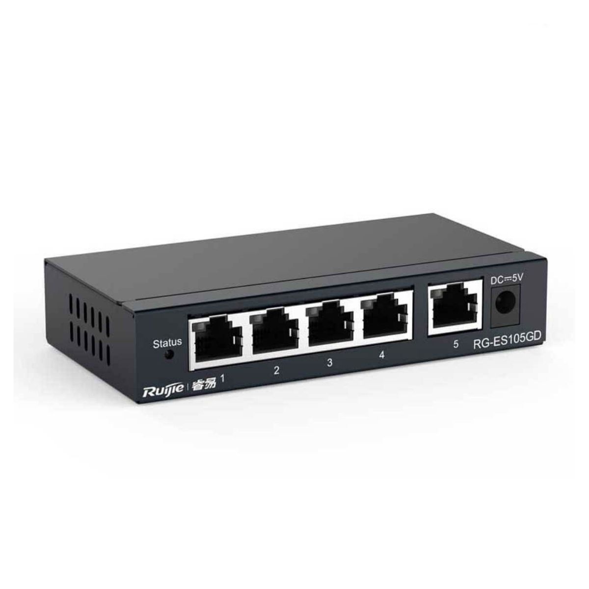 Switch 5 cổng 10/100/1000 BASE-T RUIJIE RG-ES105GD - Hàng Chính Hãng