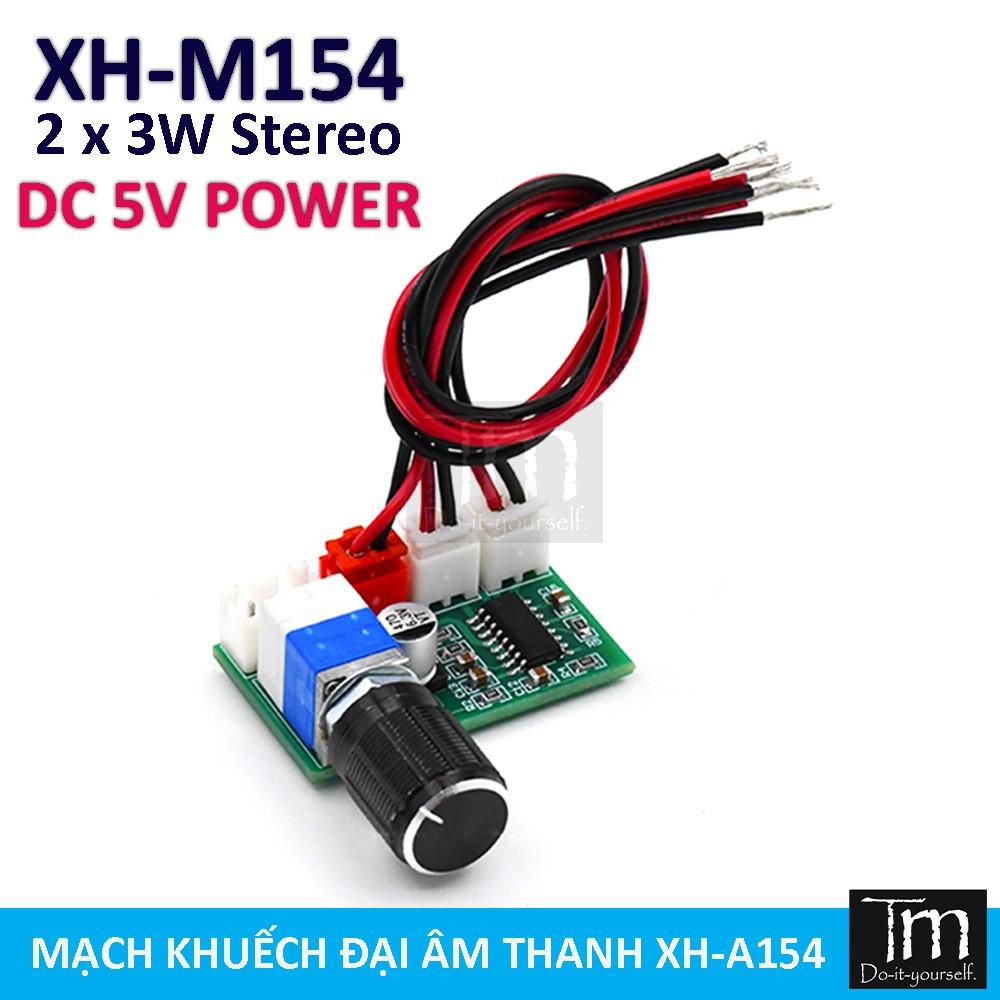 Mạch Khuếch Đại Âm Thanh PAM8403 2*3W (XH-A154)