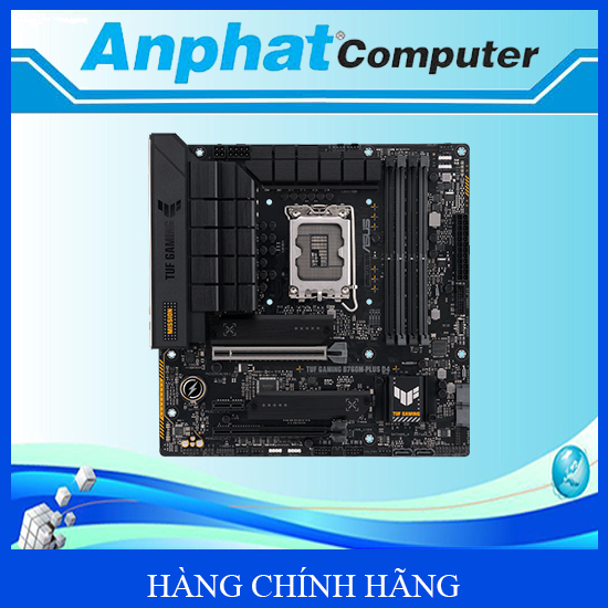 Bo mạch chủ Main ASUS TUF GAMING B760M-PLUS D4 Socket LGA 1700 - Hàng Chính Hãng
