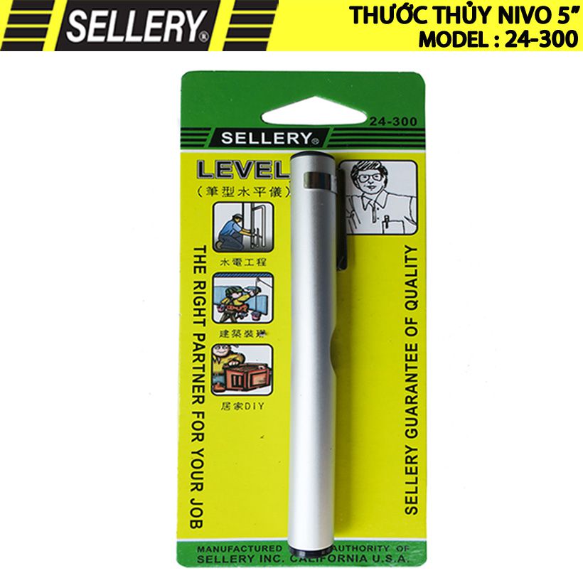 THƯỚC THỦY BỎ TÚI SELLERY 24-300