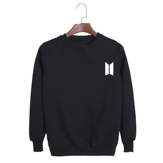 Áo nỉ sweater nam nữ logo BTS CÓ BIGSIZE ĐẾN HƠN 100kg