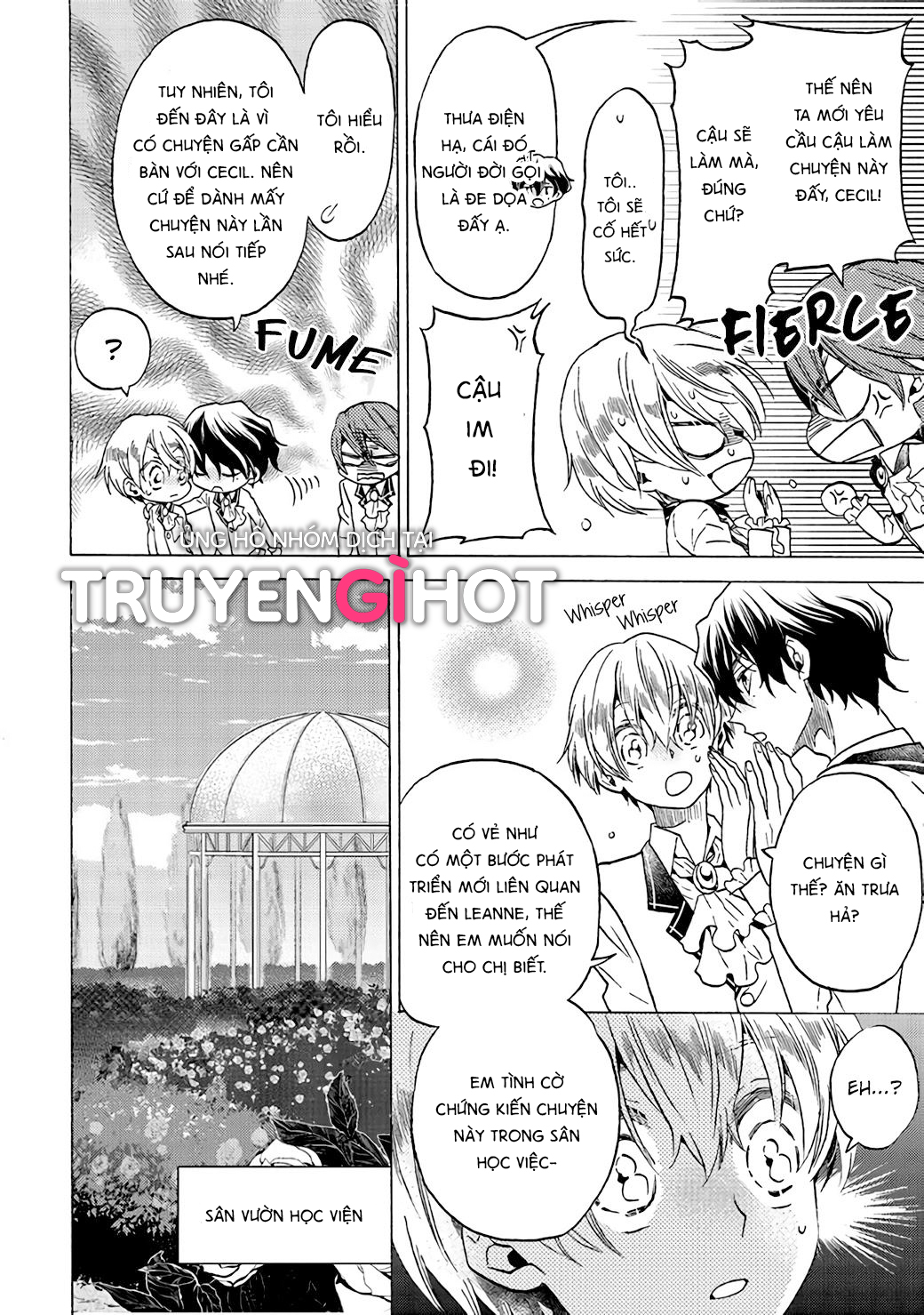 kẻ phản diện, cecilia silvie, không muốn chết, thế nên cô đã cải nam trang chapter 3.1 18