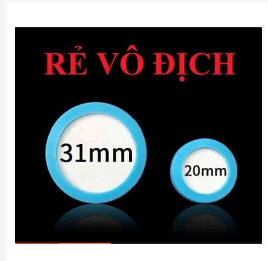 Miếng gốm thay thế cốc sủi CO2 - 19x4.5mm và 31.5x4.5mm - Đá sủi CO2 cho hồ thủy sinh