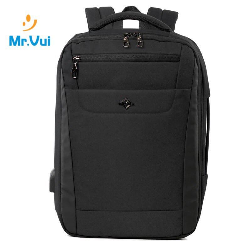 Balo laptop Mr Vui BLLT810 phù hợp đi làm và đi học (31 x 44 x 15 cm)